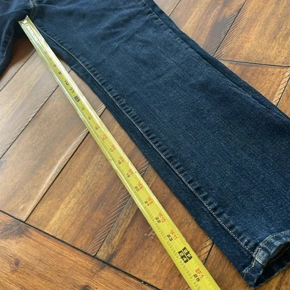 Bundle Jeans Pants denim blue Liz Clairborne black Gloria Vanderbilt Amanda 8p - Picture 10 of 16